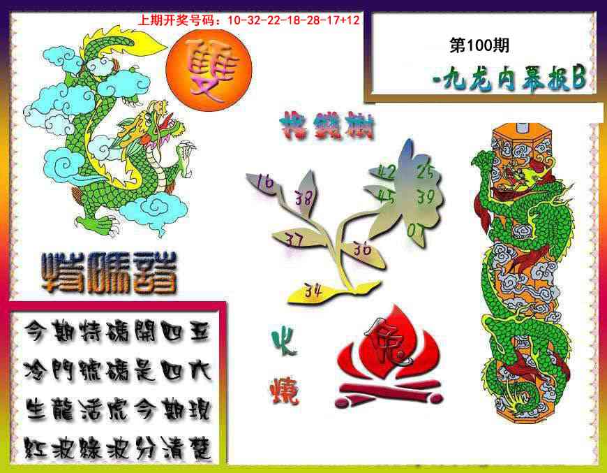 100期九龙内幕特肖图a[图]